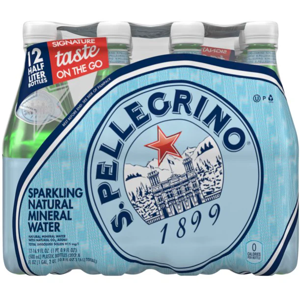 S.Pellegrino No Flavor Water 202.8 fl oz.