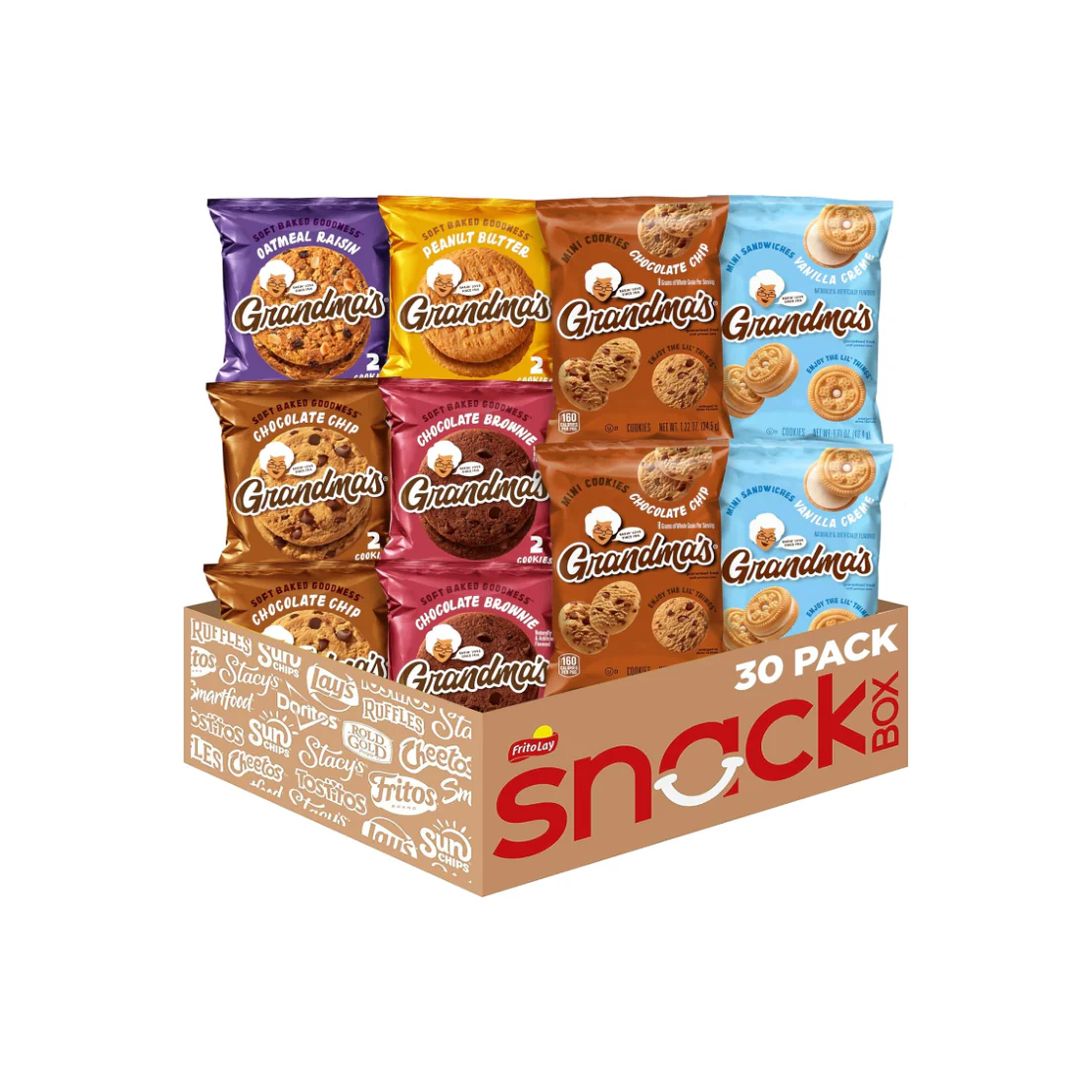 Grandma's Cookies Variety Pack of 30