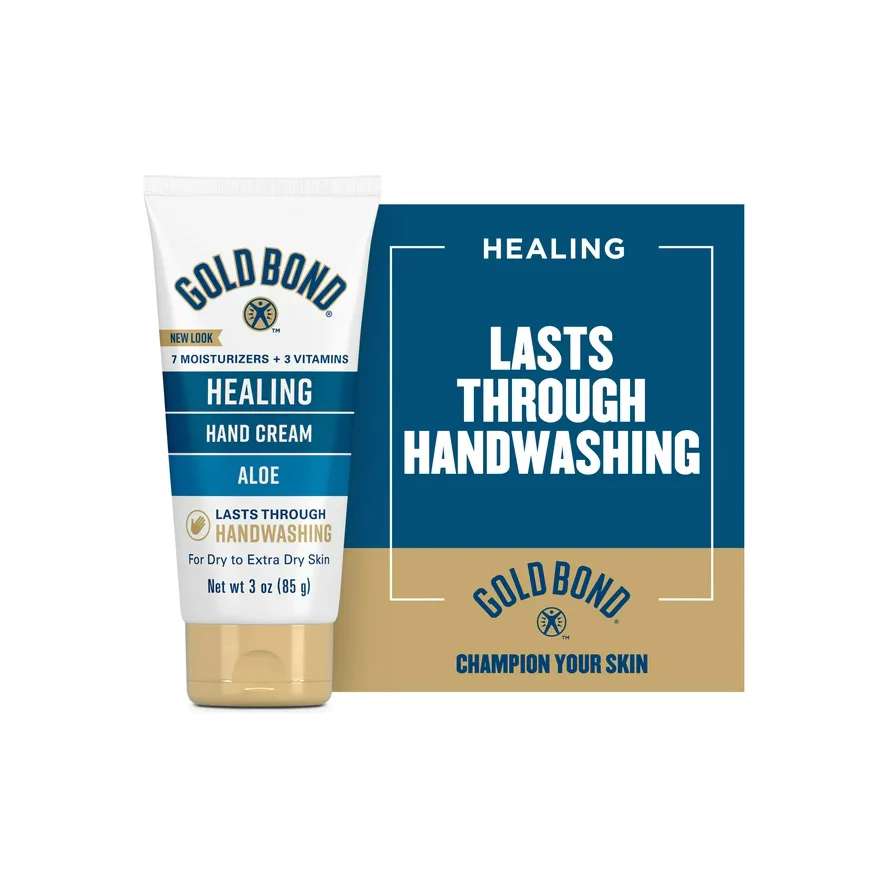 Gold Bond Healing Hydrating Hand and Body Lotion & Cream for Dry Hands & Skin 3oz