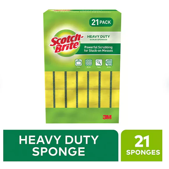 Scotch-Brite? Heavy Duty Scrub Sponge (21 ct.)