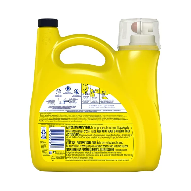 Tide Simply Refreshing Breeze, 89 Loads Liquid Laundry Detergent, 128 fl oz