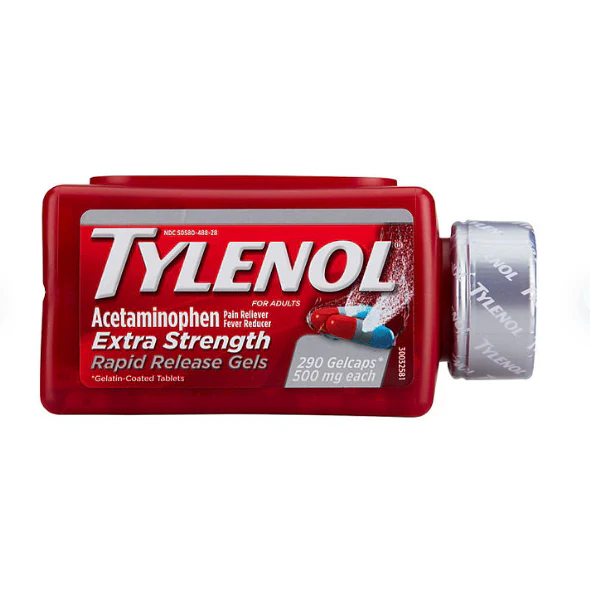 Tylenol Extra Strength Rapid Release Gels (290 ct.)