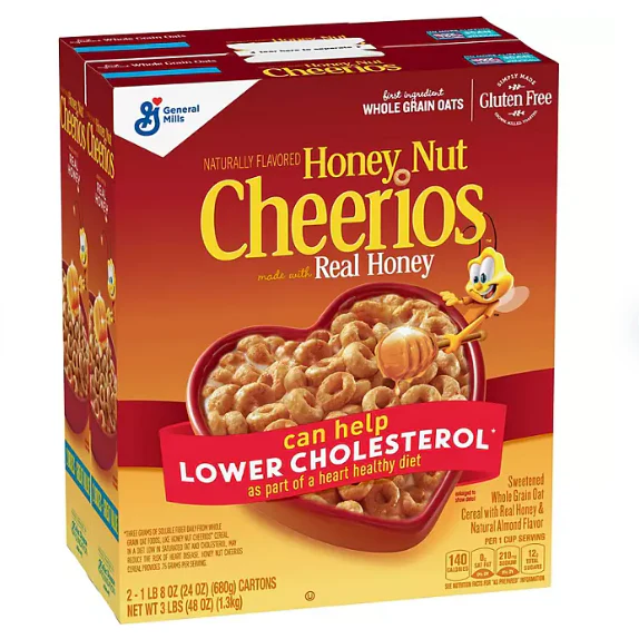 Honey Nut Cheerios Gluten-Free Cereal (2 pk.)