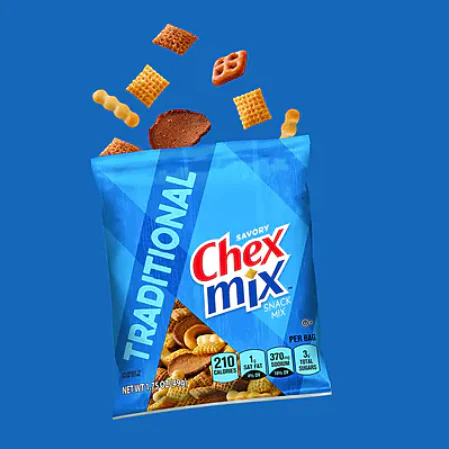 Chex Mix Traditional Savory Snack Mix 1.75 oz