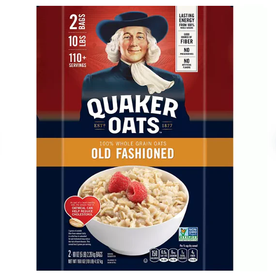 Quaker Old Fashioned Oats (5 lb., 2 pk.)