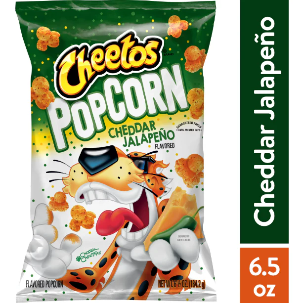 Cheetos Popcorn, Cheddar Jalapeno, 6.5 oz