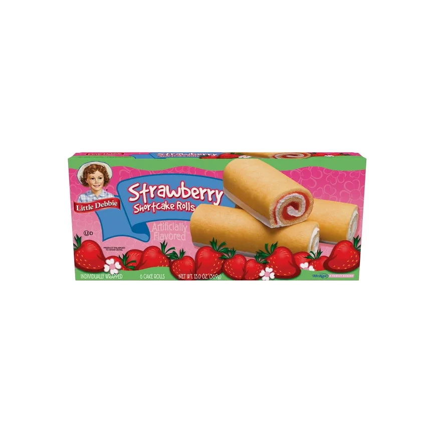 Little Debbie Strawberry Shortcake Rolls, 6 ct, 13.0 oz