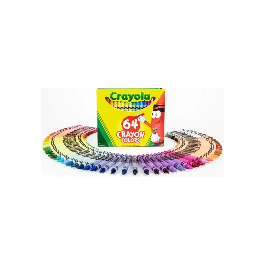 Crayola Crayons, 64 Ct, Back to School Supplies for Kids, Teacher Supplies, Gift