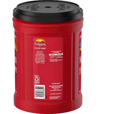 Folgers Classic Roast Ground Coffee (43.5 oz.)