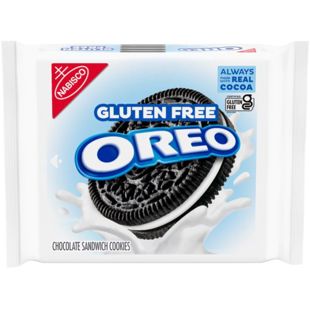 Oreo Gluten Free Chocolate Sandwich Cookies, 13.29 Oz