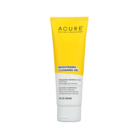 Acure Brightening Cleansing Gel - Citrus - 4 fl oz