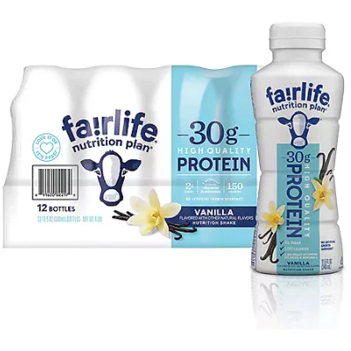 Fairlife Nutrition Plan Vanilla (11.5 fl., oz. 12pk)