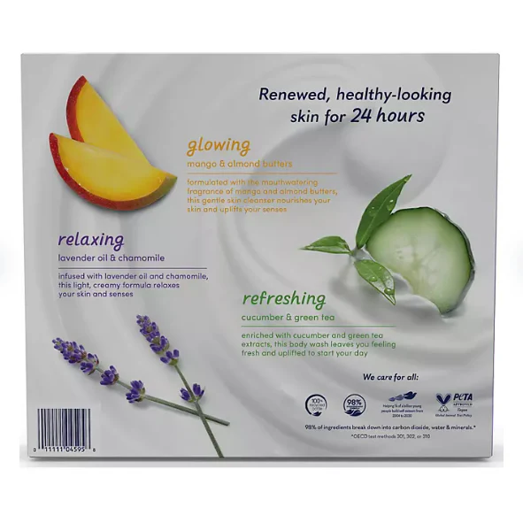 Dove Refresh, Glow & Relax Body Wash Collection (23 fl. oz., 3 pk.)