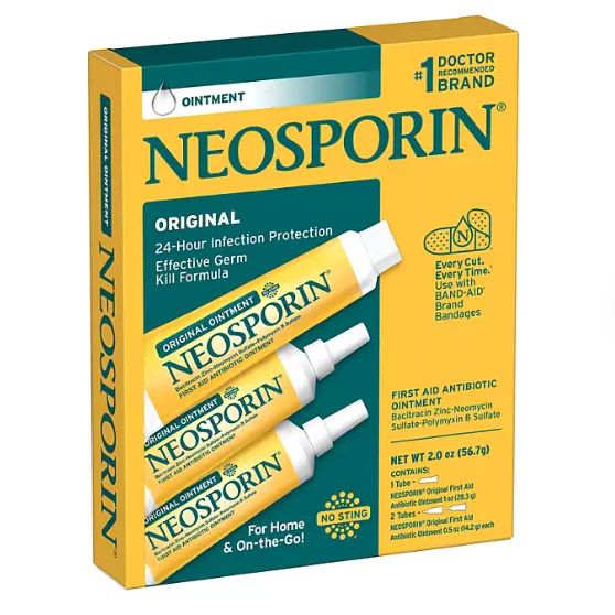 Neosporin Original Ointment (1 oz. tube + .5 oz. tube, 2 pk.)