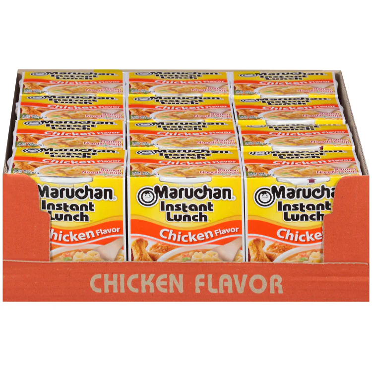 Maruchan Instant Lunch Chicken Flavor, 2.25 Ounce (Pack of 12)