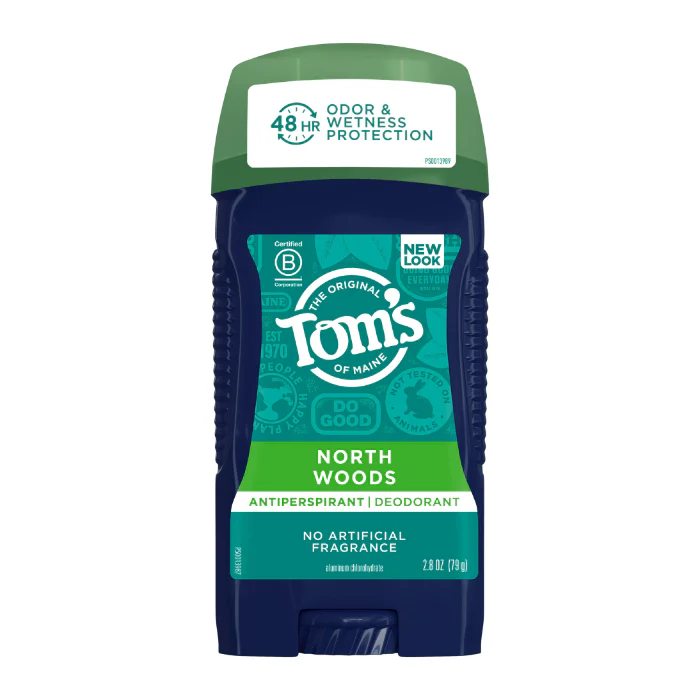 Tom's of Maine Men's Antiperspirant, North Woods, 2.8 Ounce