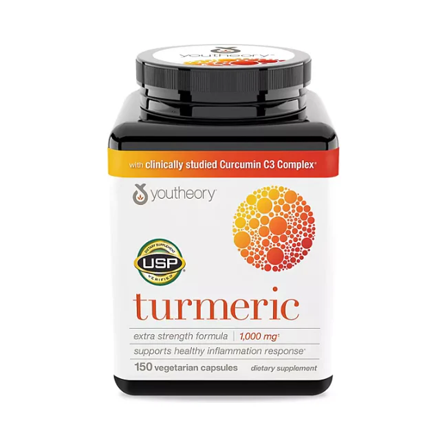 Youtheory Turmeric Extra Strength Capsules (150 ct.)