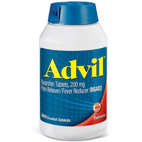 Advil Pain Reliever and Fever Reducer Tablet NSAID, 200 mg Ibuprofen, 360 ct.