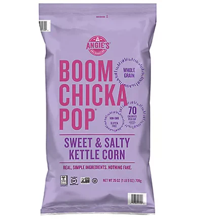 Angie's Boom Chicka Pop Sweet and Salty Kettle Corn 25 oz.