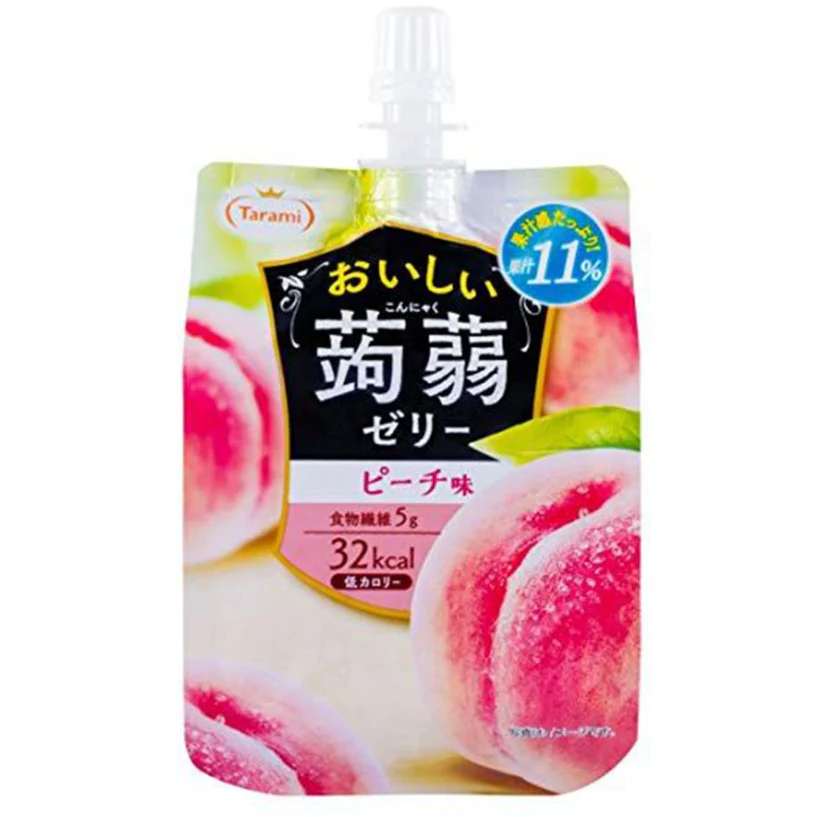 Tarami Konnyaku Jelly Drink Peach 150 g