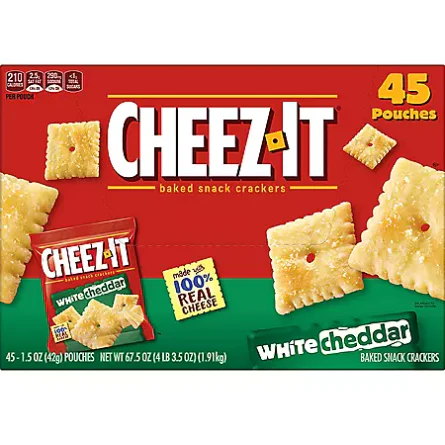Cheez-It White Cheddar Snack Packs (1.5 oz., 45 pk.)