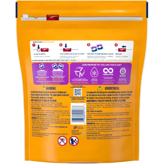 Arm & Hammer Plus OxiClean With Odor Blasters LAUNDRY DETERGENT 5-IN-1 Power Paks, 42CT (Packaging may vary)