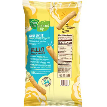 Real Food From The Ground Up Cauliflower Sea Salt Stalks (12 oz.)