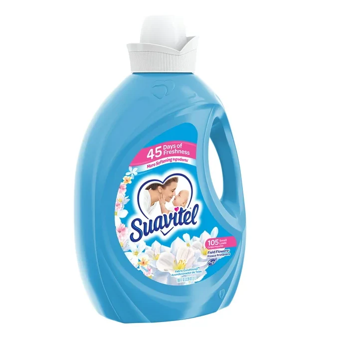 Suavitel Fabric Softener, Field Flowers, 105 oz