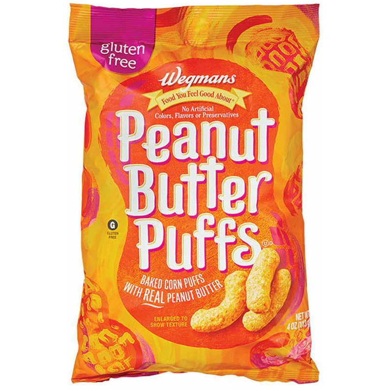 Wegmans Peanut Butter Puffs 4 Oz
