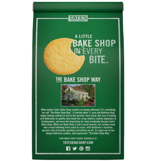 Tate's Bake Shop Lemon Cookies, 7 oz