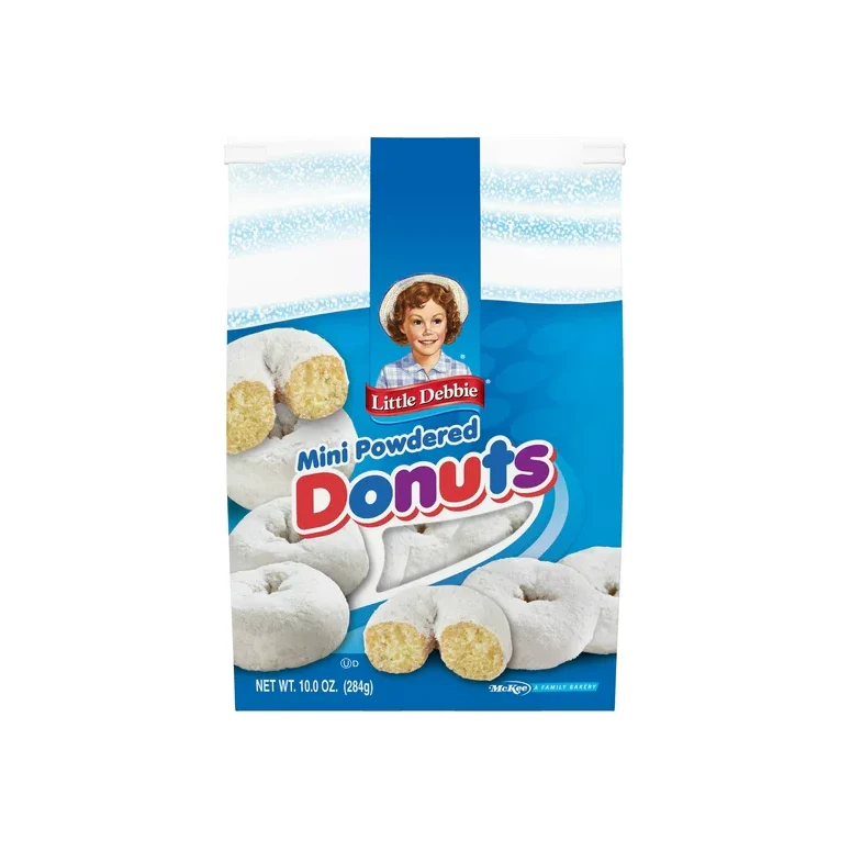 Little Debbie Powdered Mini Donuts (bagged), 10 oz