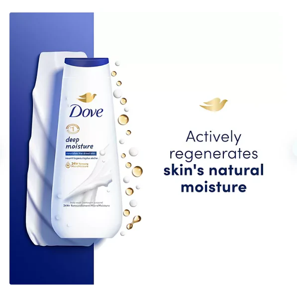 Dove Deep Moisture Renewing Body Wash, 3 pk./23 oz.