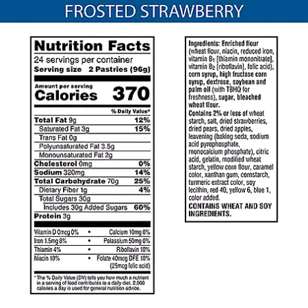 Pop-Tarts, Frosted Strawberry (48 ct.)