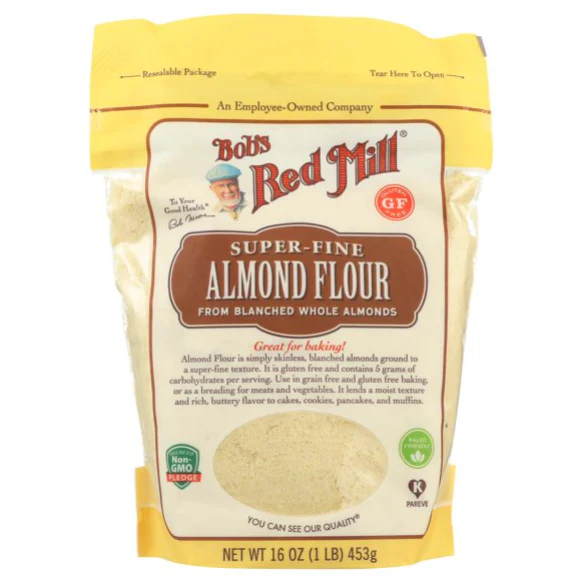 Bob's Red Mill Super Fine Almond Flour, 16 oz Resealable Bag