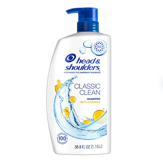 Head & Shoulders Anti-Dandruff Classic Clean with Vitamin E Shampoo (38.8 fl. oz.)
