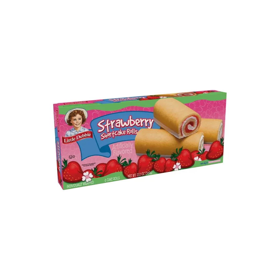 Little Debbie Strawberry Shortcake Rolls, 6 ct, 13.0 oz