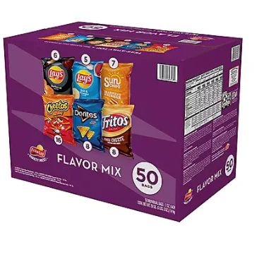 Frito-Lay Flavor Mix Chips and Snacks Variety Pack (50 pk.)
