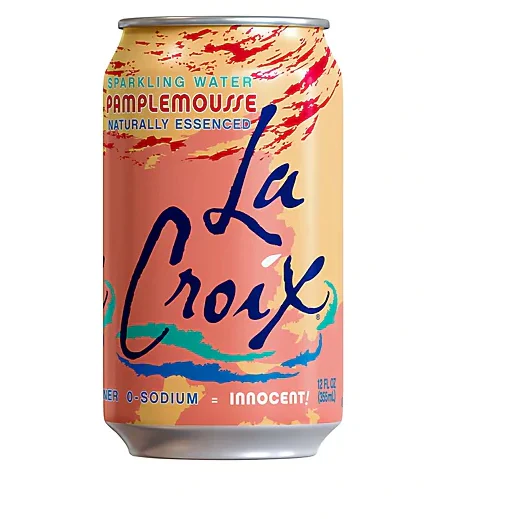LaCroix Pamplemousse Sparkling Water - 12 fl oz cans
