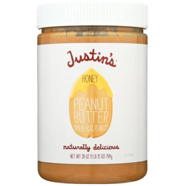 Justin'S Nut Butter Peanut Butter - Honey, 28 Oz