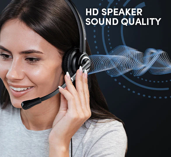 VoicePro 20C Double Ear USB-C Headset with Call Control - MPN: T02005