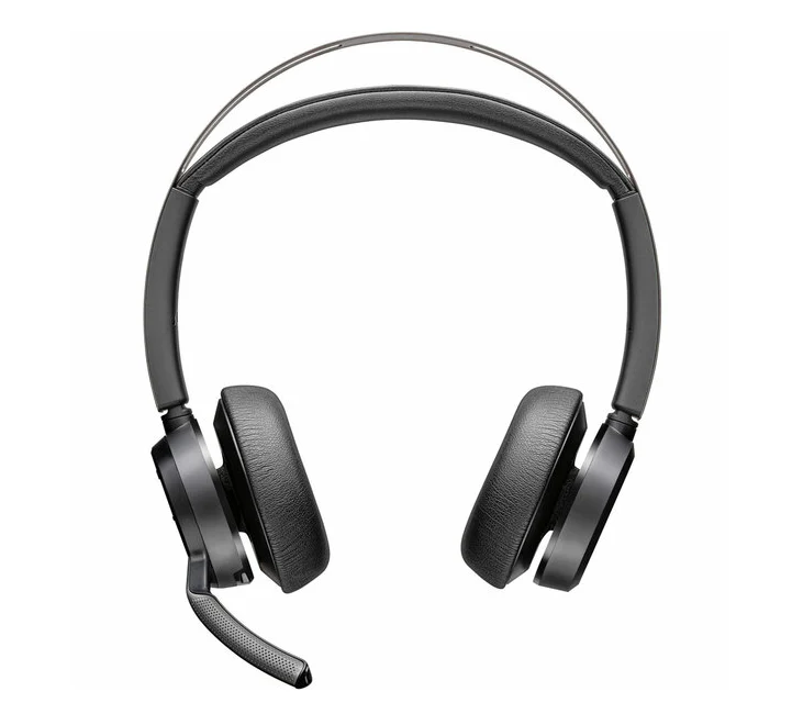 Poly Voyager Focus 2 UC, Stereo Bluetooth Headset with Charge Stand, USB-A and USB-C 9T9J5AA#AC3