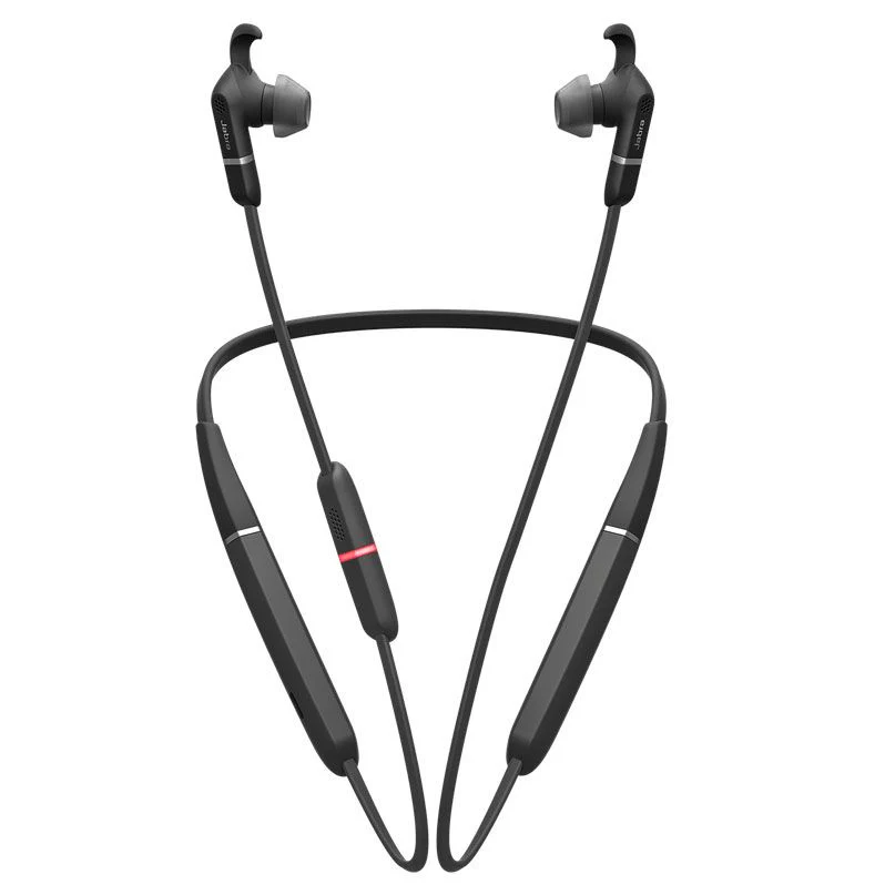 Jabra Evolve 65e Bluetooth True Wireless Headset With Link 380 UC Black (This item is non-refundable and cannot be returned)