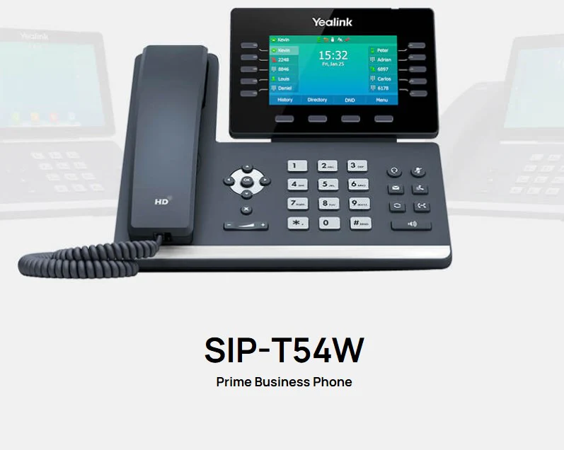 Yealink SIP-T54W 16- Line Smart Business Phone - MPN: 1301081