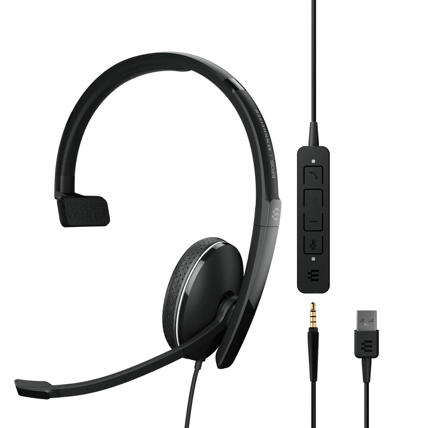 EPOS ADAPT 135 USB II Mono UC Optimized Headset - MPN: 1000914