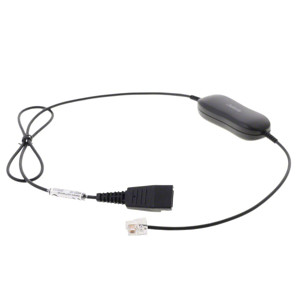 Jabra 1216 Smartcord For Avaya 9600 / 1600 series telephones - MPN: 88001-03