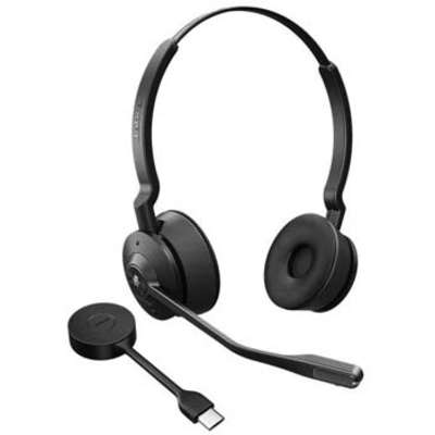 Jabra Engage 55 UC Stereo Wireless Headset USB-C with Charging Stand - MPN: 9559-435-125