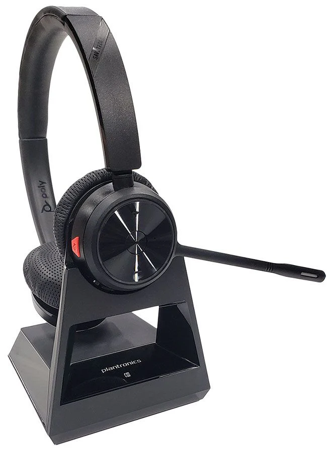 Poly Savi 7220 Office Duo Wireless Headset MPN 7W6D5AA#ABA