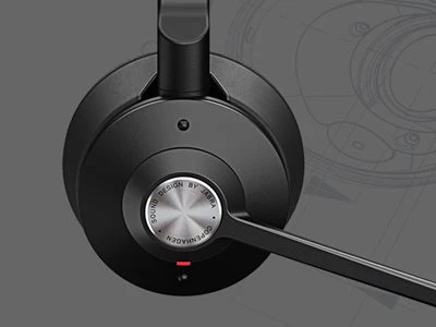 Jabra Engage 55 USB-A MS Stereo Wireless On Ear Computer Headset - MPN: 9559-450-125