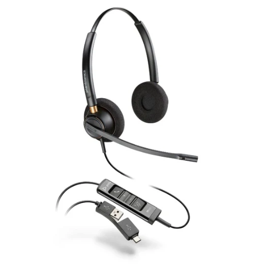 Poly EncorePro EP525 USB-A and USB-C Binaural MPN 783R3AA