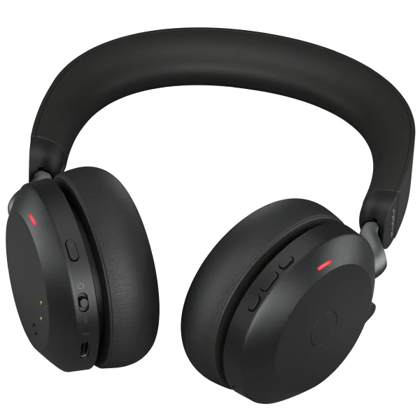 Jabra Evolve2 75, Wireless Headset, Link380C, UC Stereo, Black - MPN: 27599-989-899